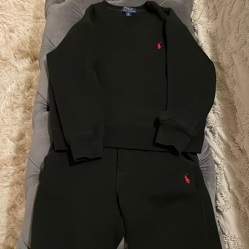 Boys Ralph Lauren Polo Sweatsuit EUC Size 8